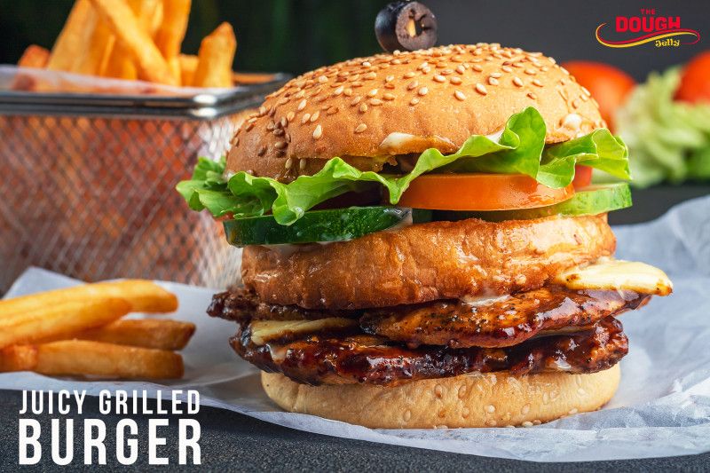 Juicy Grilled Burger