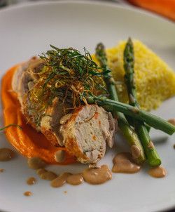 Stuffed Australian Chicken Roulade