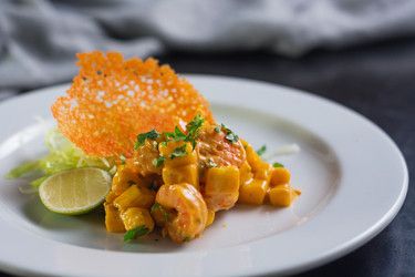 Shrimp & Mango Cocktail