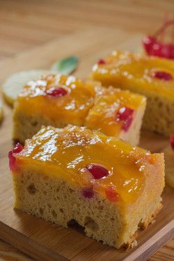 Pineapple Cake Slice