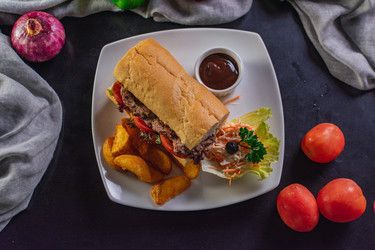 Australian Wagyu Beef Steak Sandwich