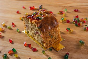 Mixed Fruit Cake Slice