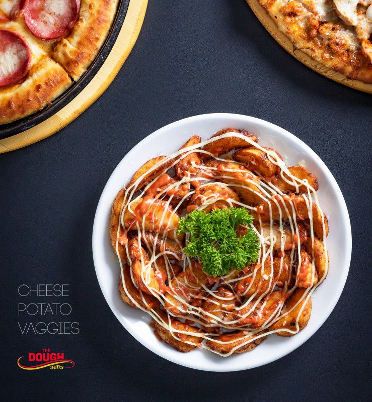 Cheesy Potato Wedges