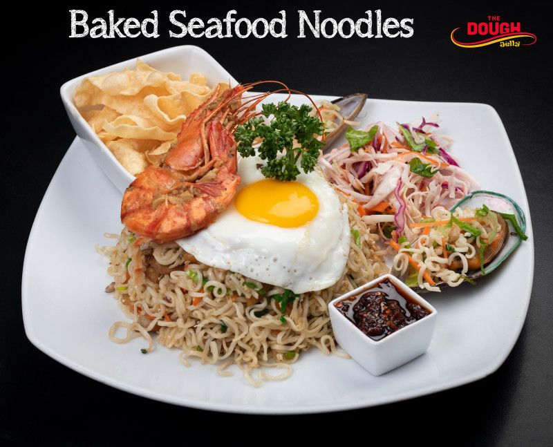 Baked Seafood Noodles