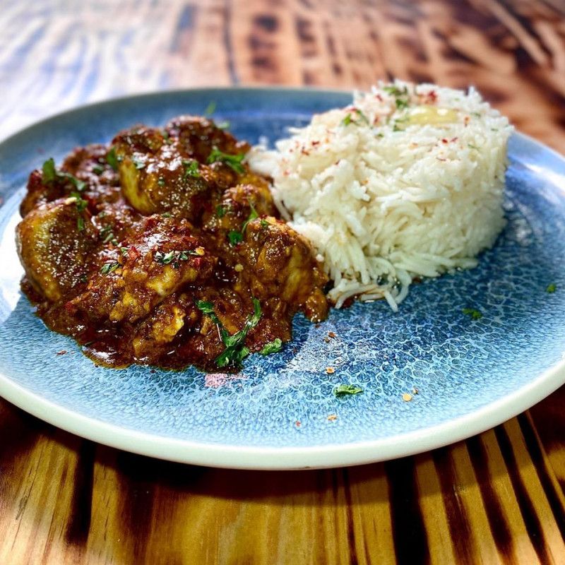 Spicy Beef Brain Curry