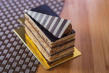 Opera Cake slice