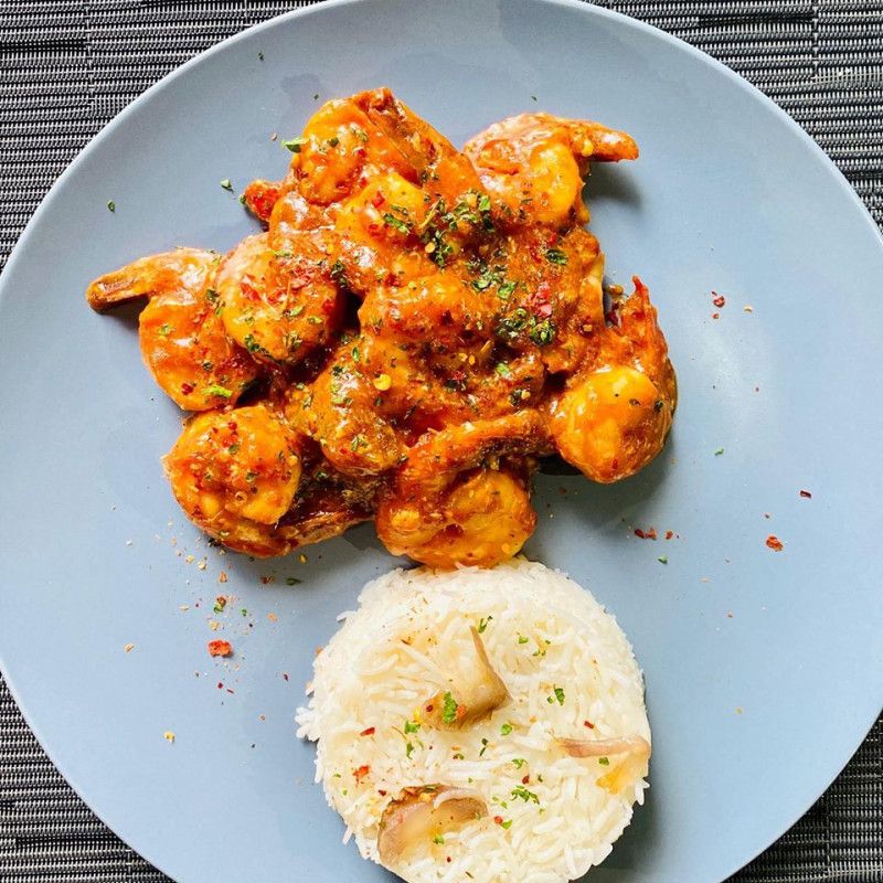 Singapore Style Prawn Curry